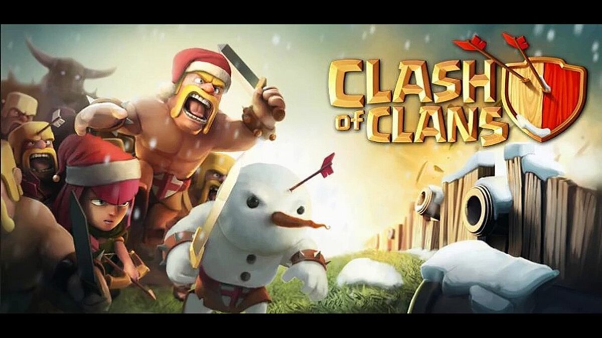 Как выглядили заставки новогодние обновления Clash of Clans? | Nikich twoHD  | Дзен