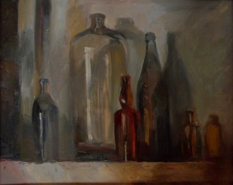 Мой натюрморт "Тени"