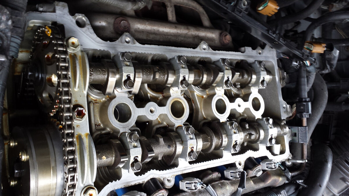 Чистый двигатель ( очень  чистый)