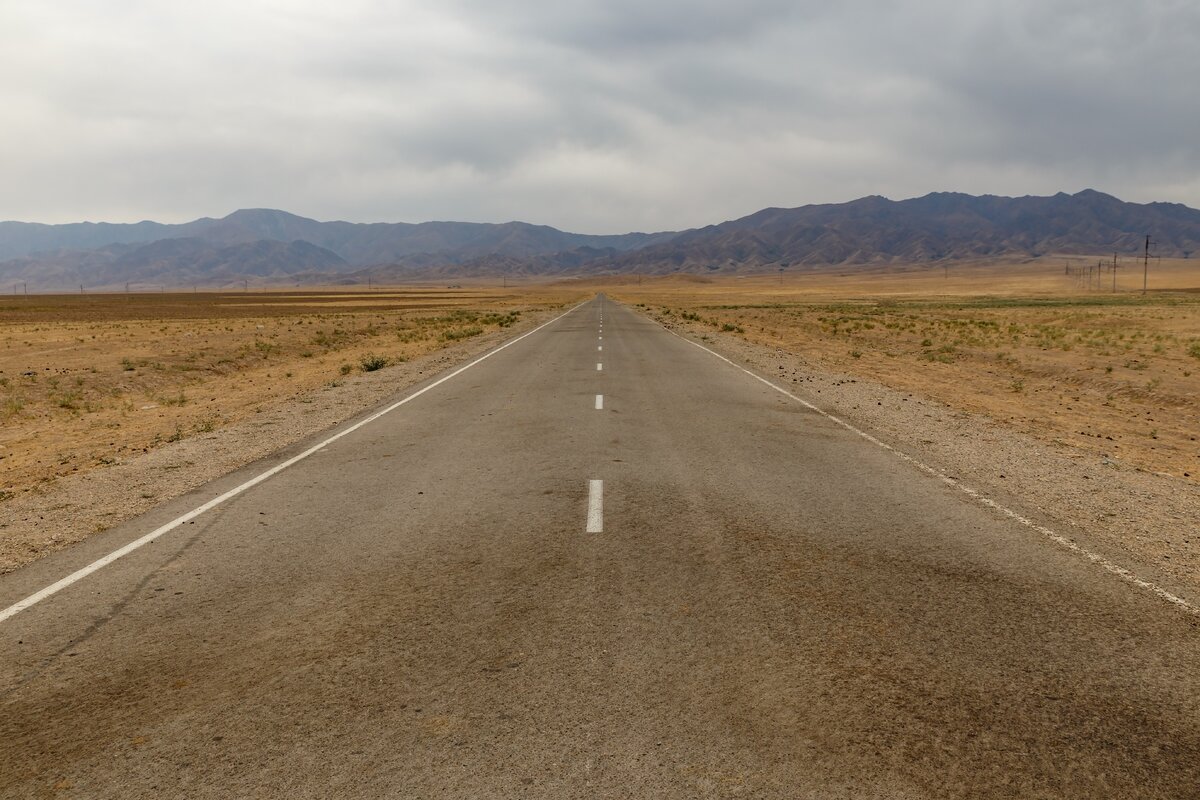 Дорога к Акыртасу