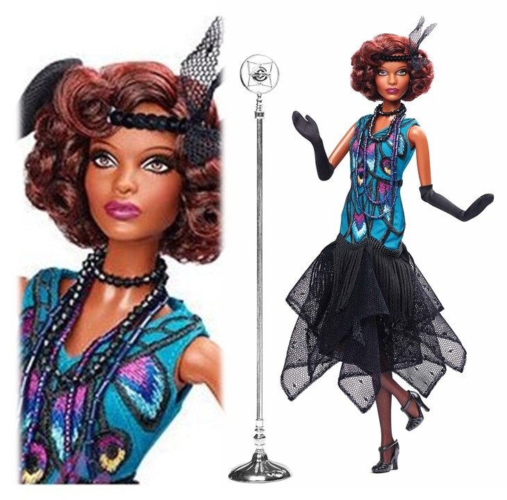 Клодетт собственной персоной (коллаж автора)