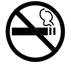 Знак о запрете курения