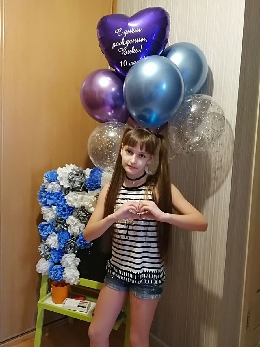 10-летие дочки 