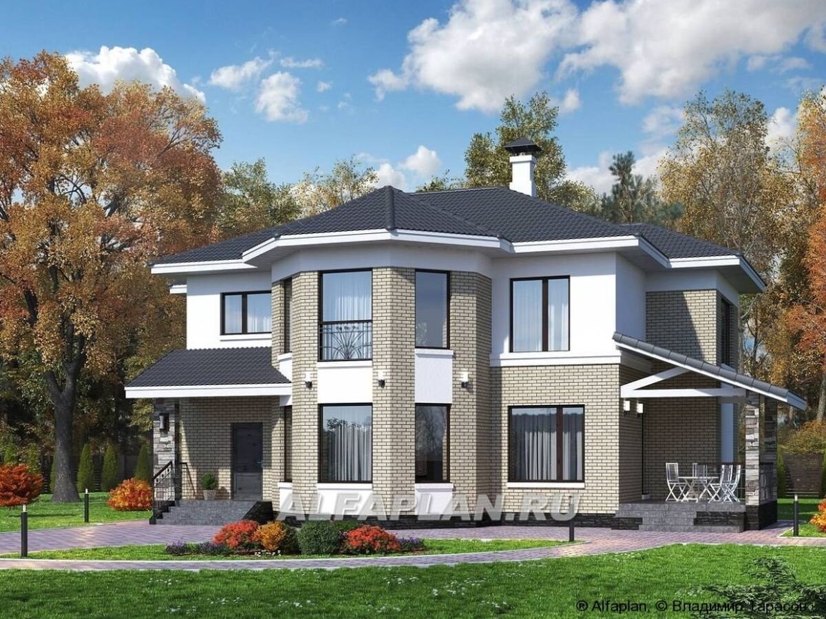 НА СЛАЙД-ШОУ 3 ФОТО: Проект загородного дома "Меркурий" 578А