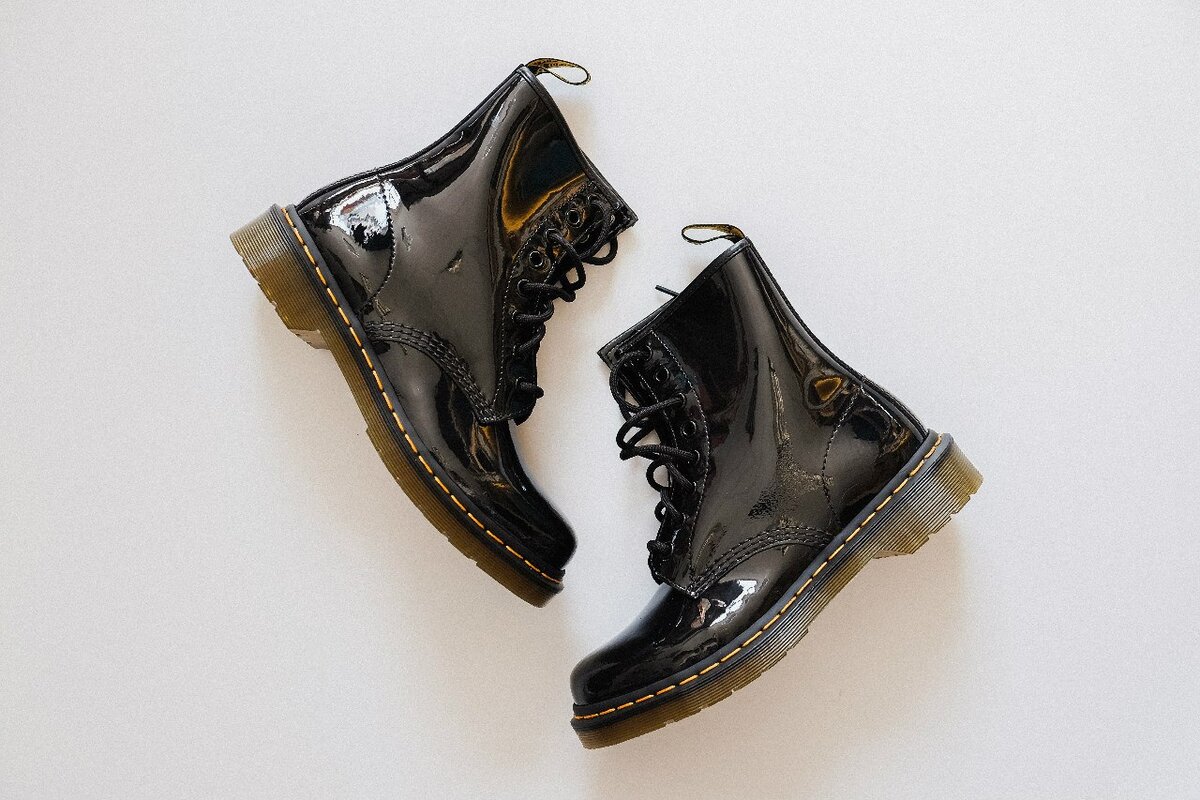 Ботинки Dr. Martens 1460 Black Lamper