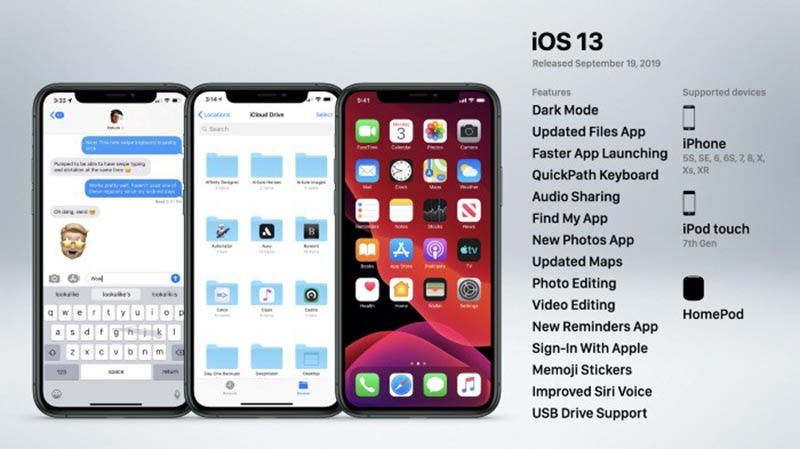 iOS 13