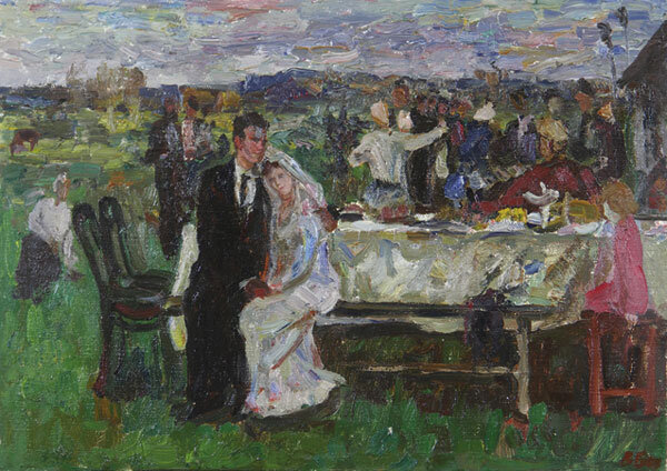  Борисов В.И. "Деревенская свадьба" 1961 г. https://sovcom.ru/aykcioni/lot/%D0%BF%D1%80%D1%8F%D0%BC%D1%8B%D0%B5-%D0%BF%D1%80%D0%BE%D0%B4%D0%B0%D0%B6%D0%B83/5291/