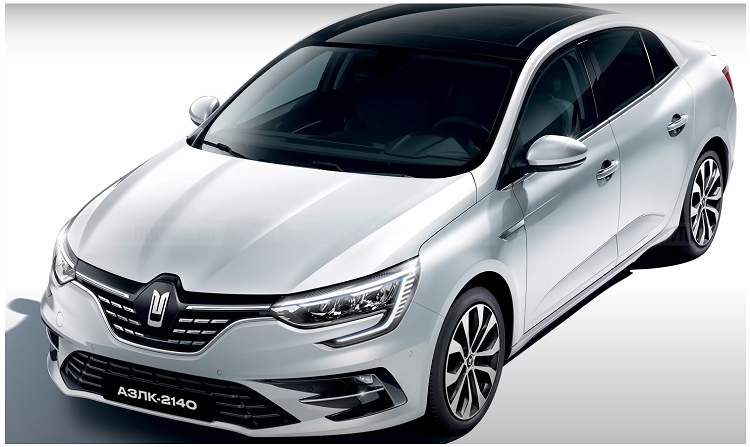 На фото: предположительный вид «Москвича» АЗЛК-2140