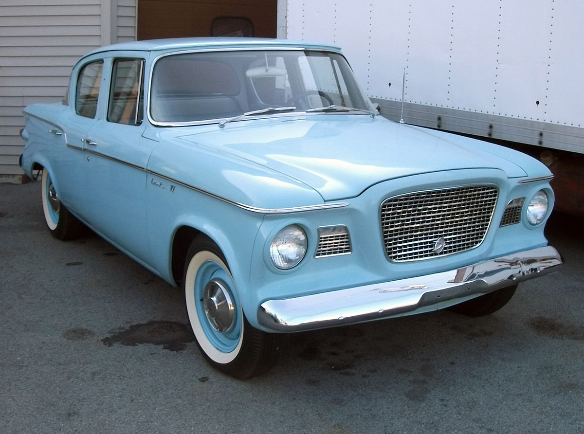 Четырёхдверный седан Studebaker Lark, '60