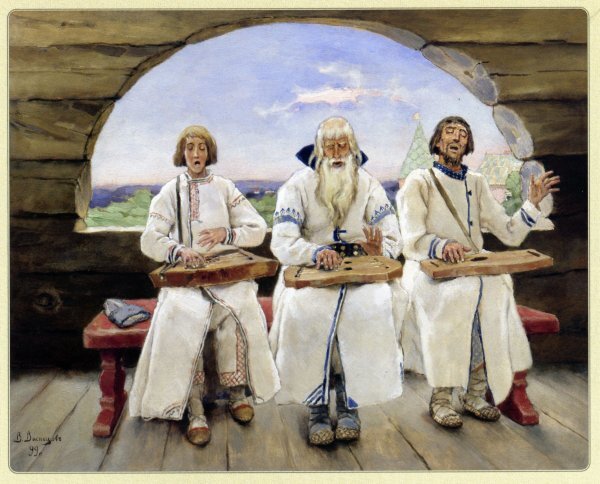 Виктор Васнецов "Гусляры"