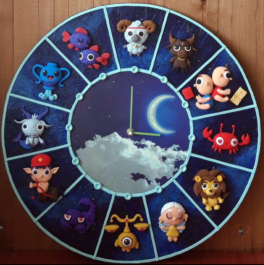 Потрясающая работа нашей выпускницы Натальи Миколенко, г.Брянск, из полимерной глины Jumpingclay