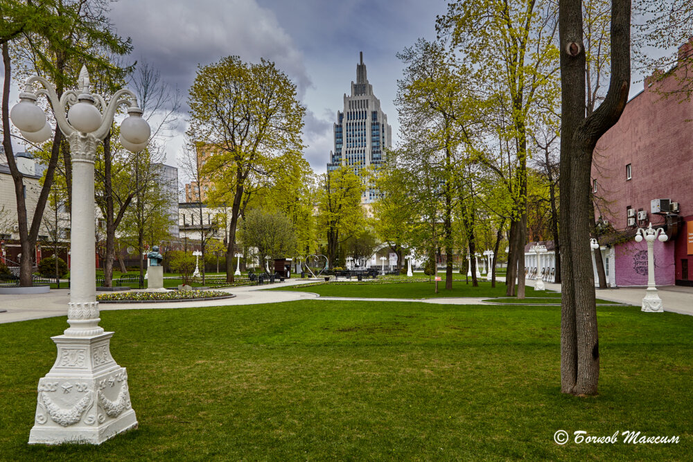 Москва, сад "Эрмитаж"