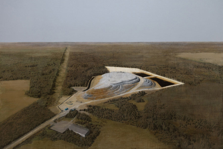 Павел Отдельнов. ТКО Александров. 2019. х.м. 180х260