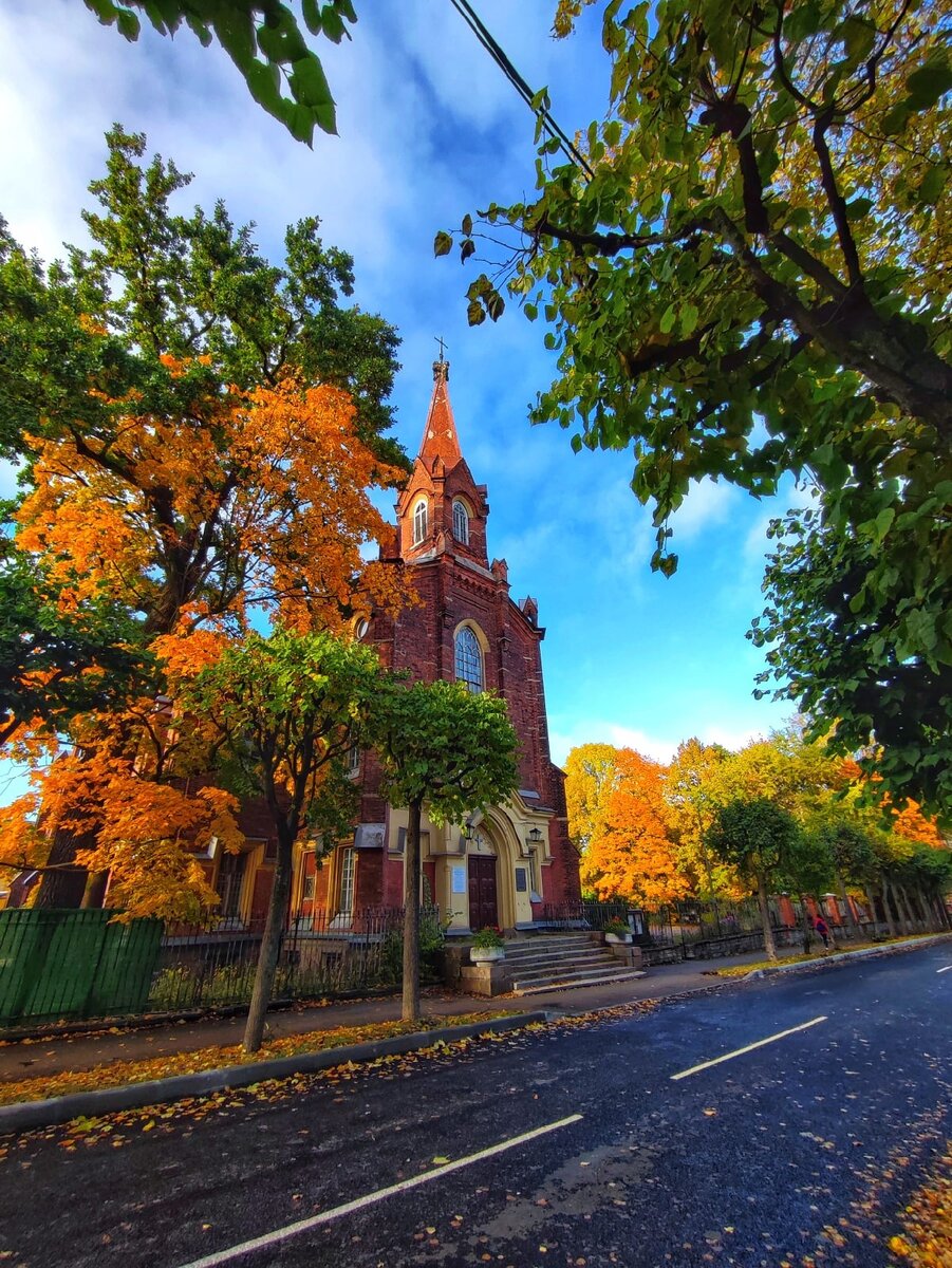 Город Пушкин, церковь воскресения Христова snapseed