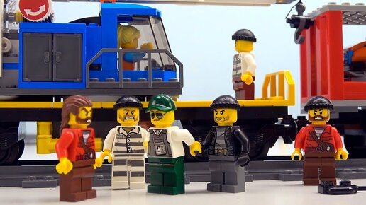 Поезда и железные дороги LEGO CITY для детей - Даник и ЛЕГО