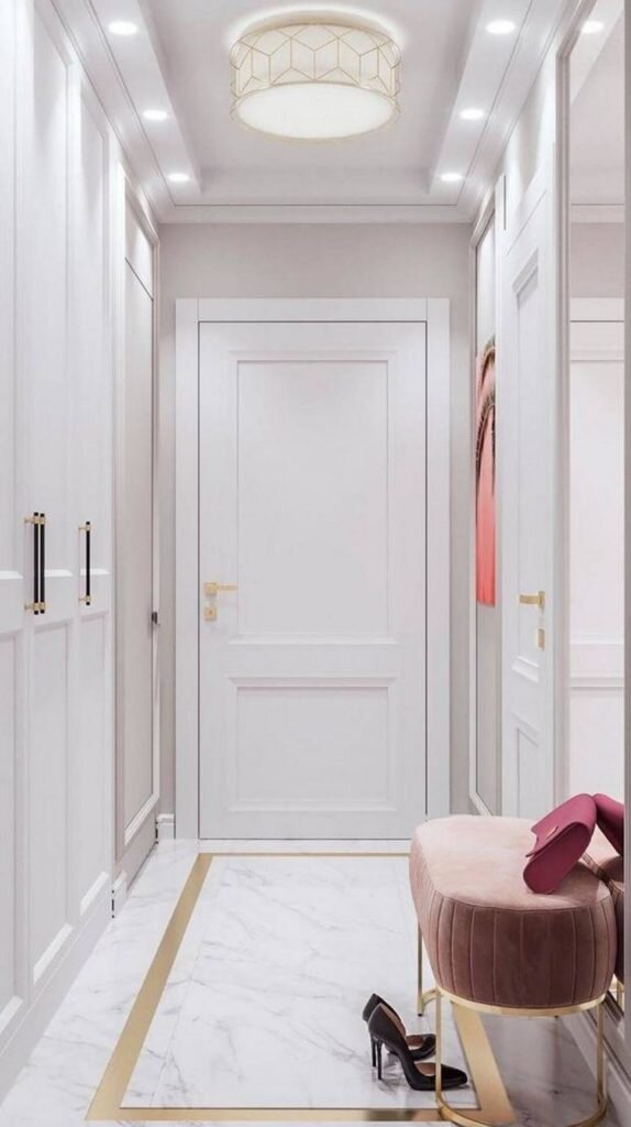 Нежно, воздушно и элегантно. Квартира в нейтральных оттенках с приятными, теплыми акцентами