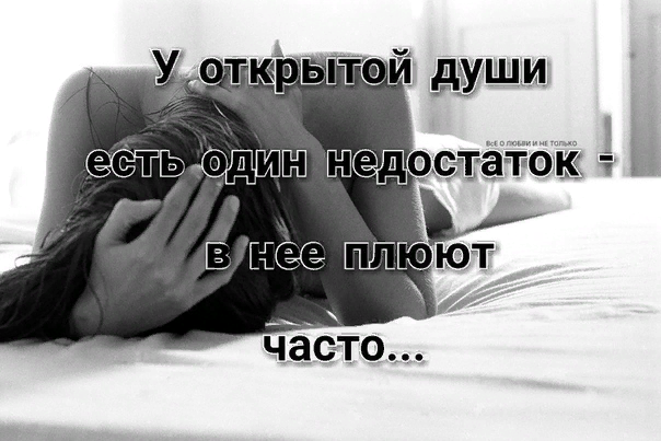 Почему открываешь душу человеку. Почему открываешь душу человеку