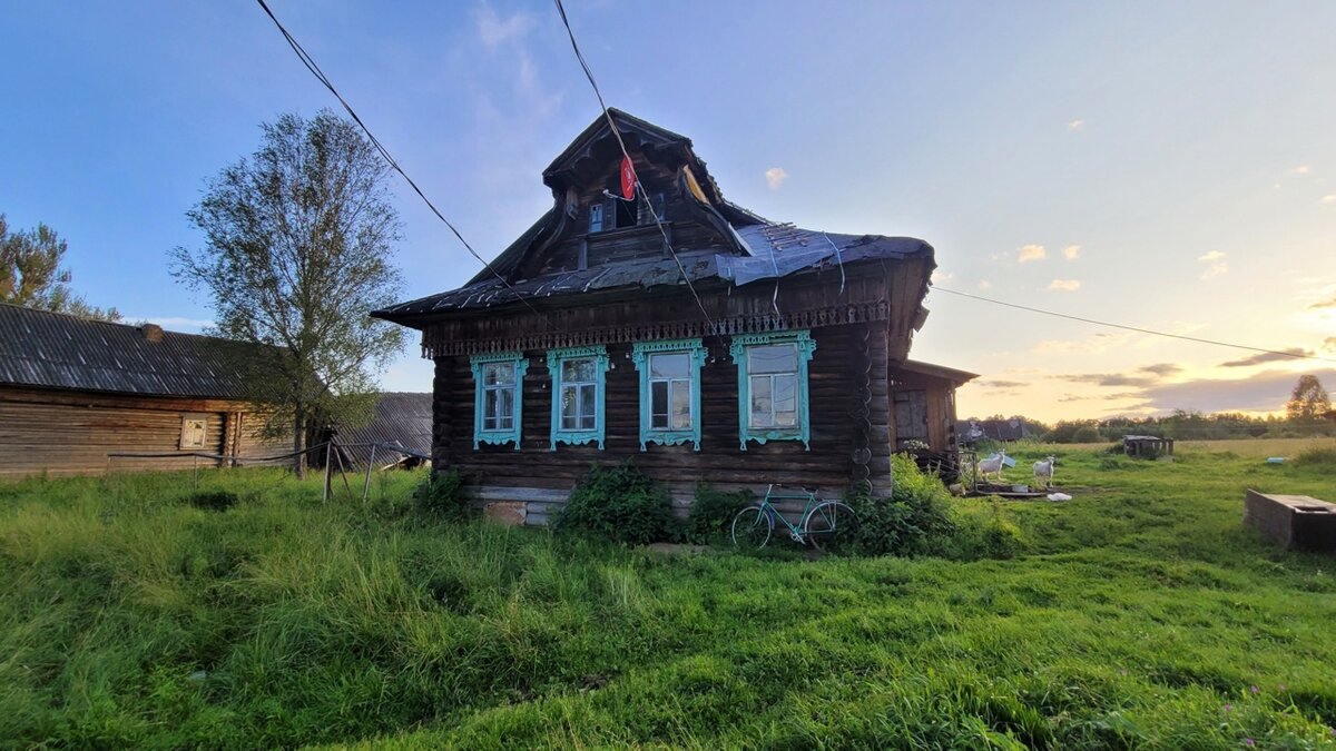 Сибирская деревня (58 фото)