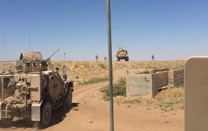 Американская бронетехника в Сирии