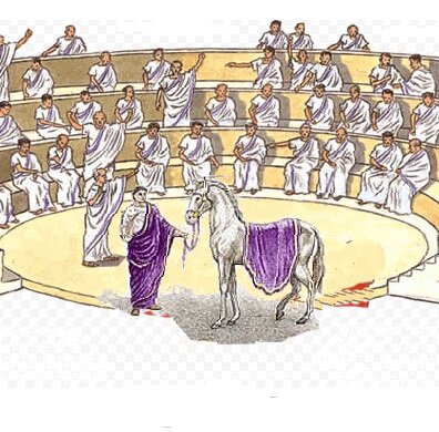 Император Калигула назначил любимого коня сенатором.