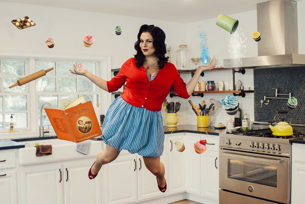 Photo by Rachel Smith. Haunted kitchen. Katrina Weidman