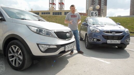 Что выбрать Kia Sportage 3 или Hyundai iX35