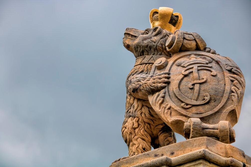 священные животные в Германии.