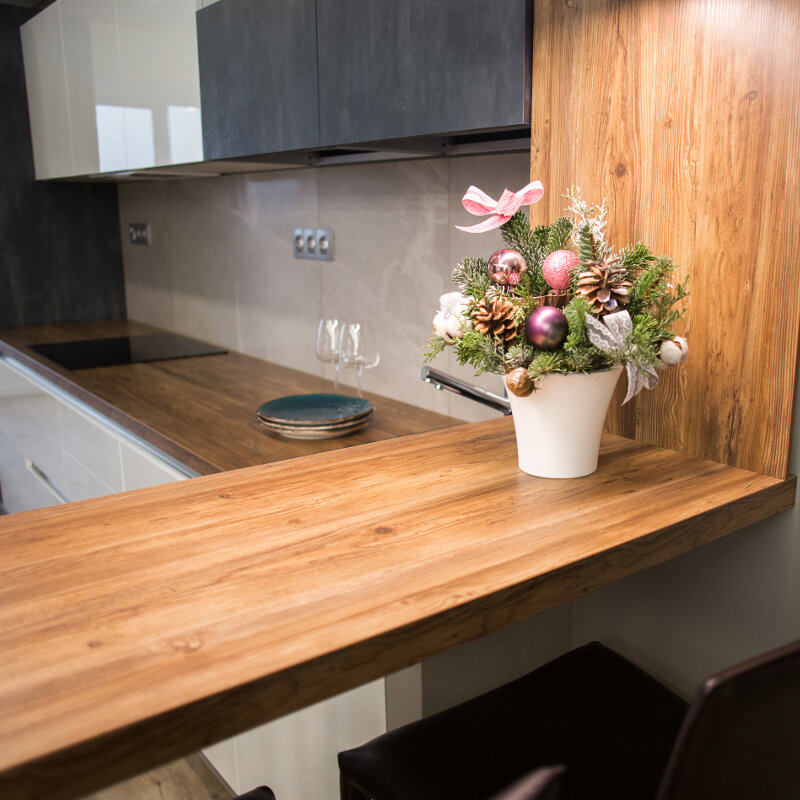 Столешница из ДСП оттенка «дуб натуральный»