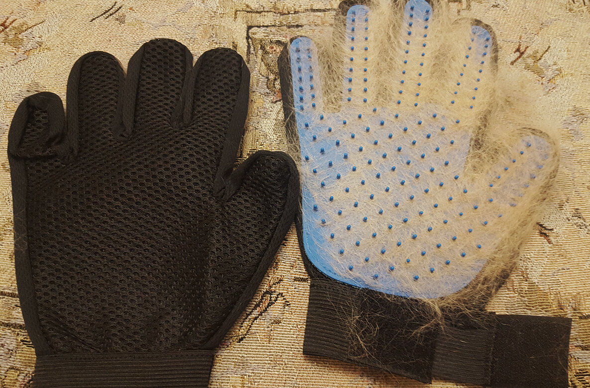 Наши перчатки.Фото из личного архива.