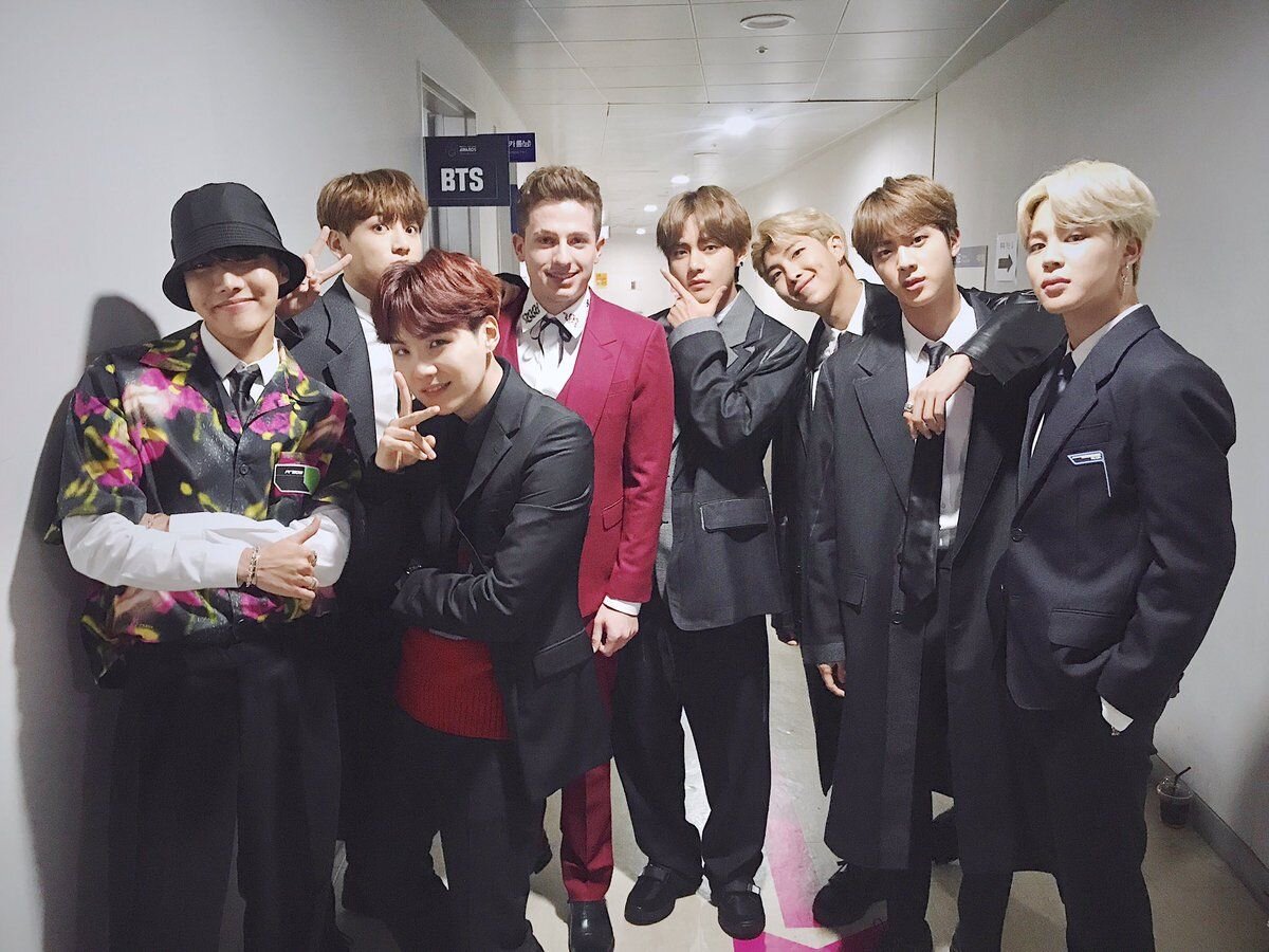 Charlie Puth and BTS