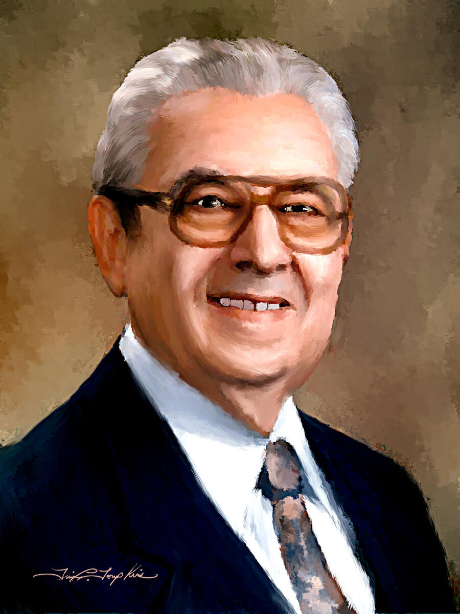 Портрет Г.Брауна (художник автору канала не известен. из открытых источников .Яндекс-картинки).