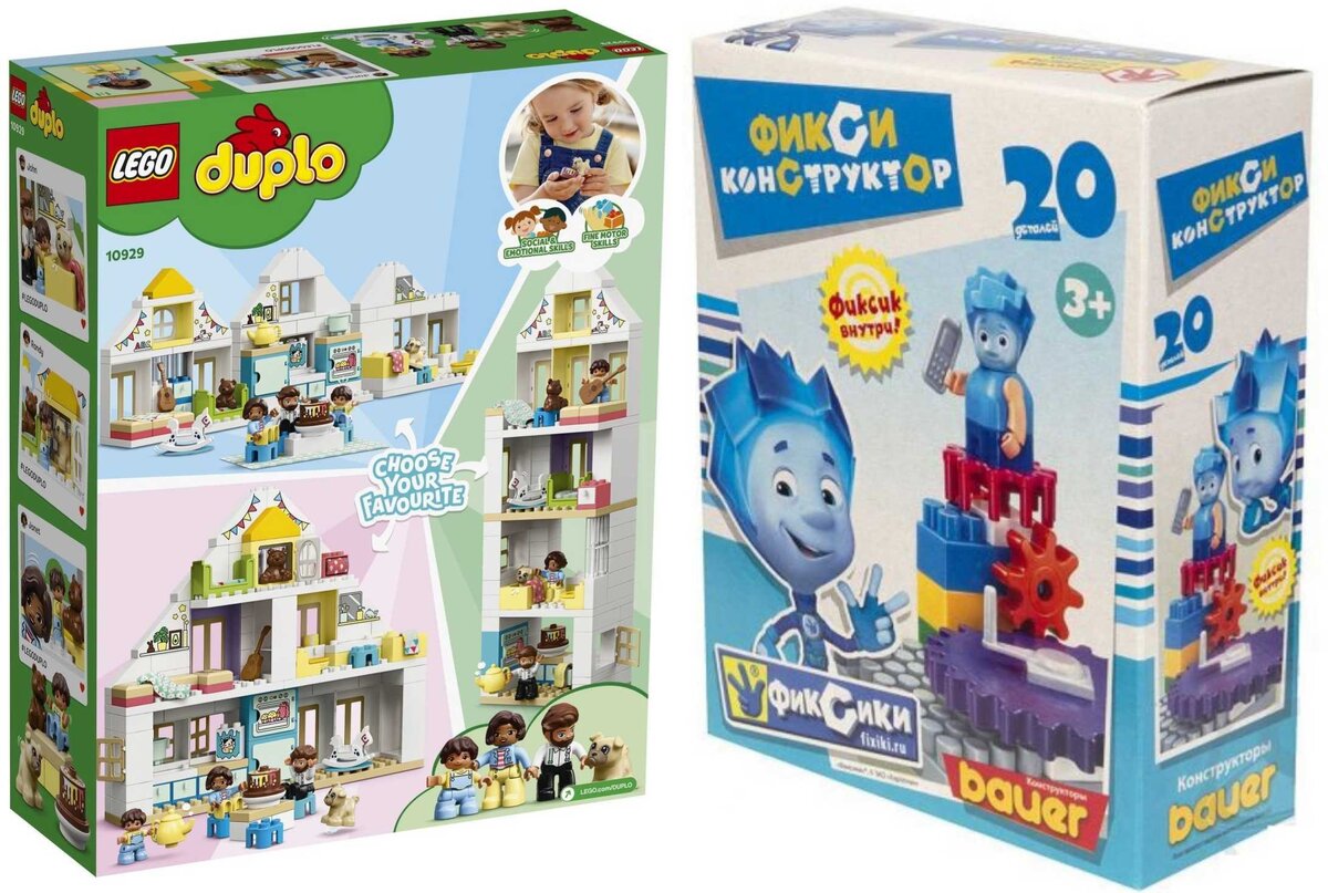 Слева - ожидание, справа - реальность