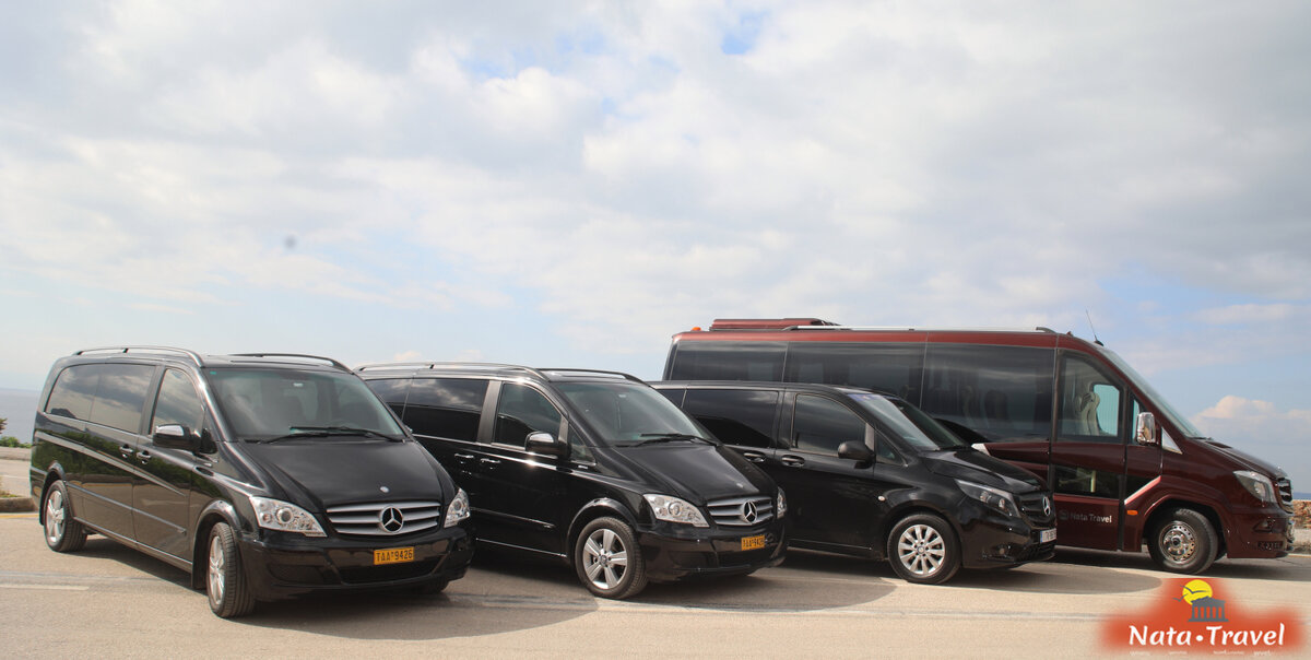 Официальная тур фирма в Афинах - Nata-Travel, лицензированные автомобили