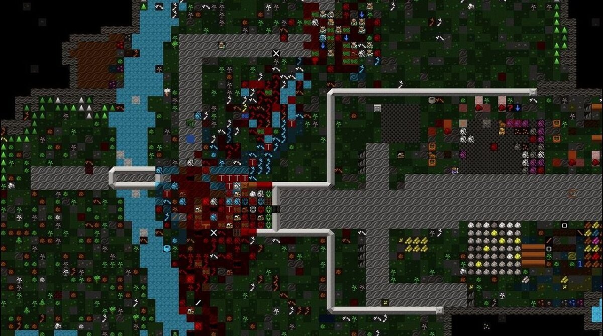 Графический мод для игры, заменяющий символы на 2d тайлы