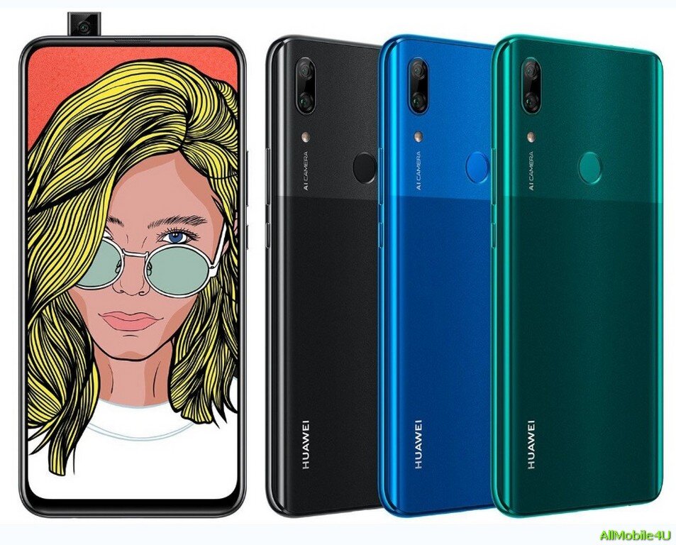 Huawei P Smart Z в трех цветах
