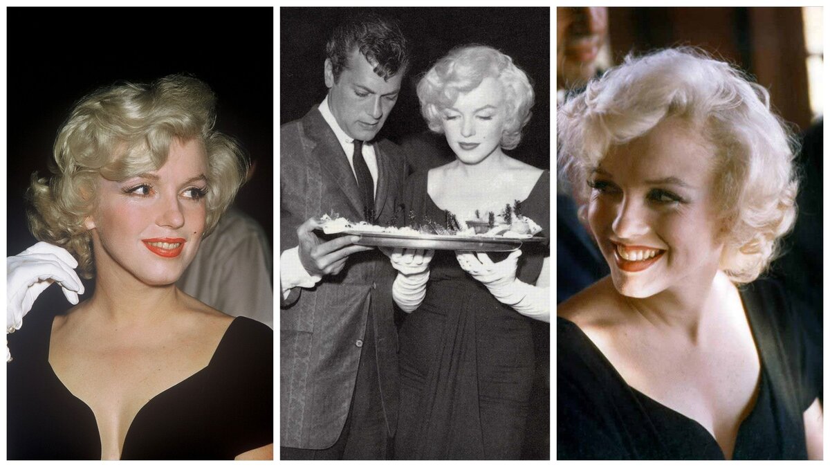 На пресс-конференции, где объявили о начале съёмок фильма. 1958 год