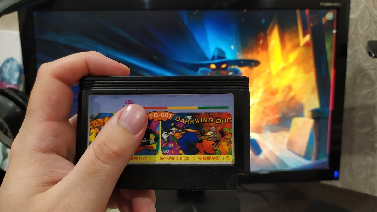 "Черный плащ" намного круче на этом картридже из Поднебесной