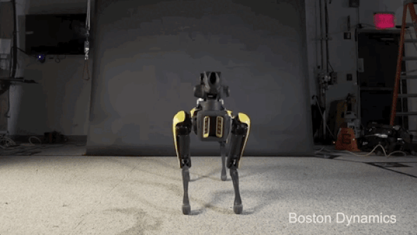 Boston Dynamics Dancing GIF 