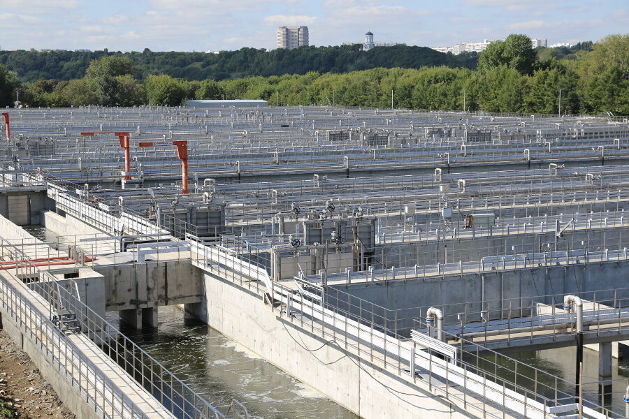 Блок удаления биогенных элементов Новокурьяновских очистных сооружений