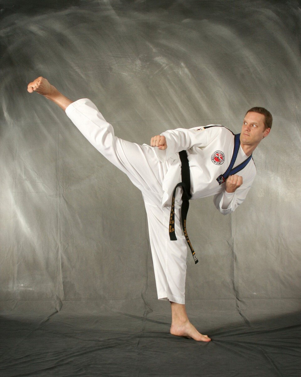 Боец тхэквондо. Фото из свободных источников 