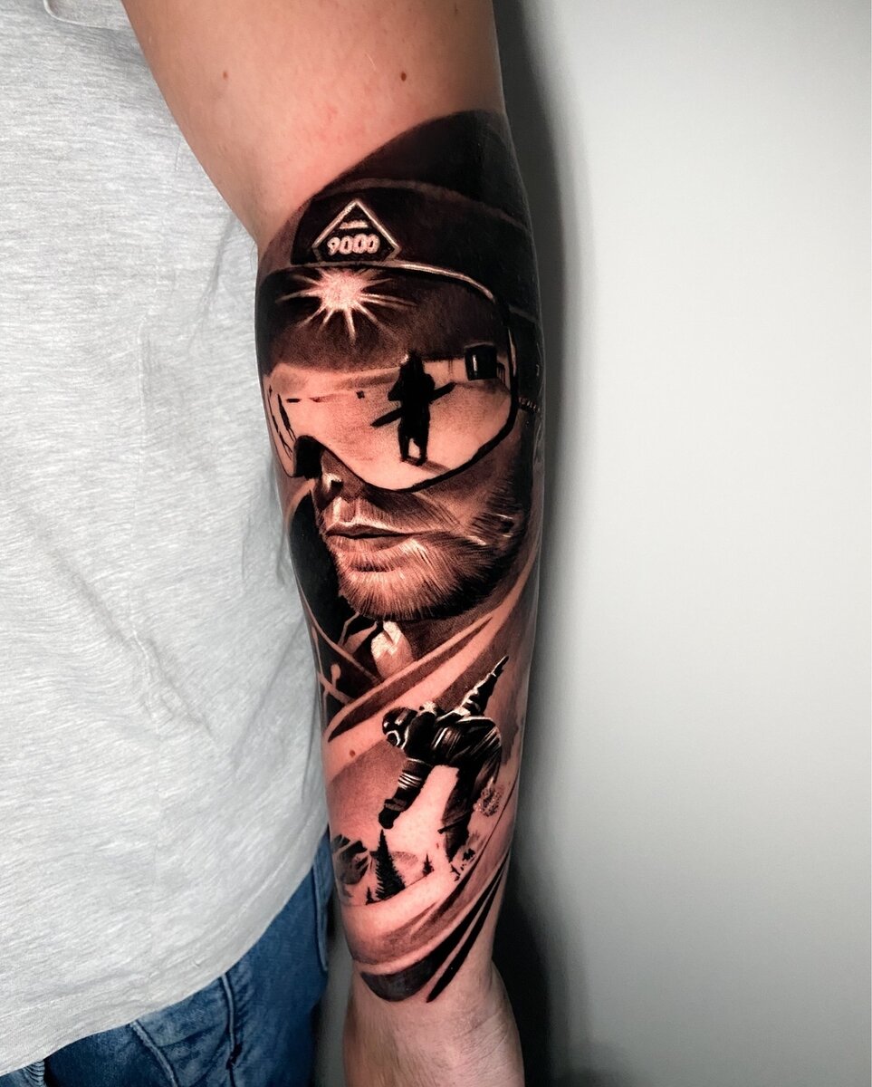 Сноубордист 