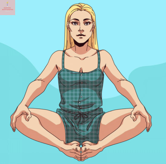 Упражнения "Лягушка"