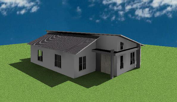 Комплект Евро. Сборный дом 100 кв.м.