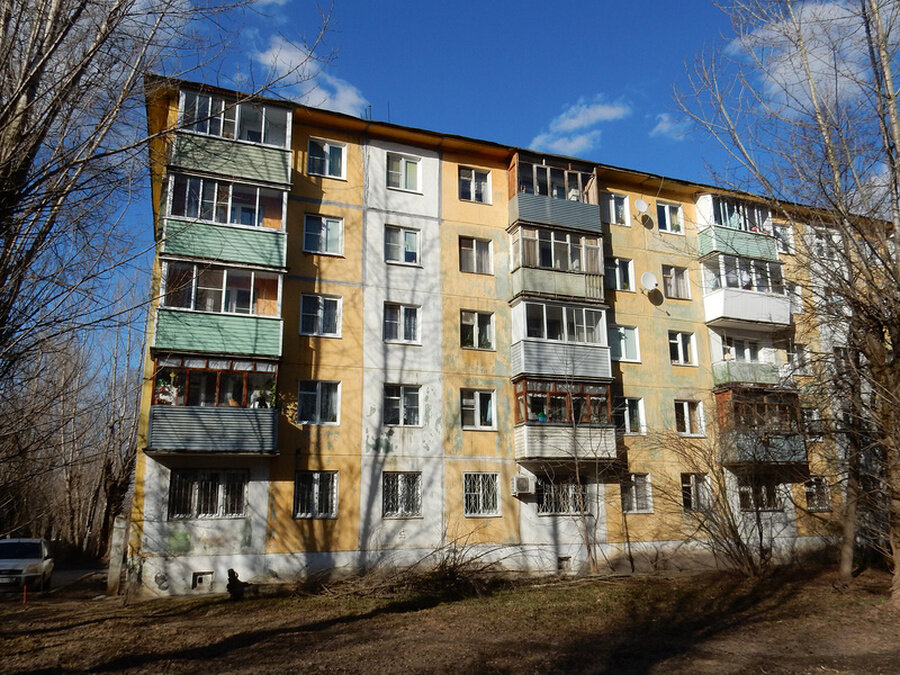 Примерно в такой хрущевке мы жили, картинка из свободного доступа в интернете. 