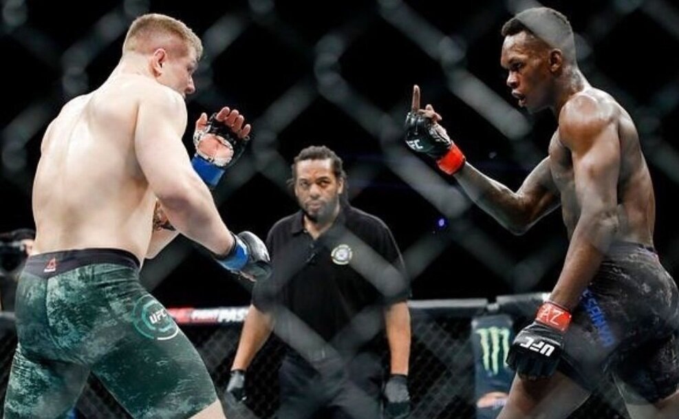 Марвин Веттори против Исраэля Адесанья на UFC on FOX 14 апреля 2018