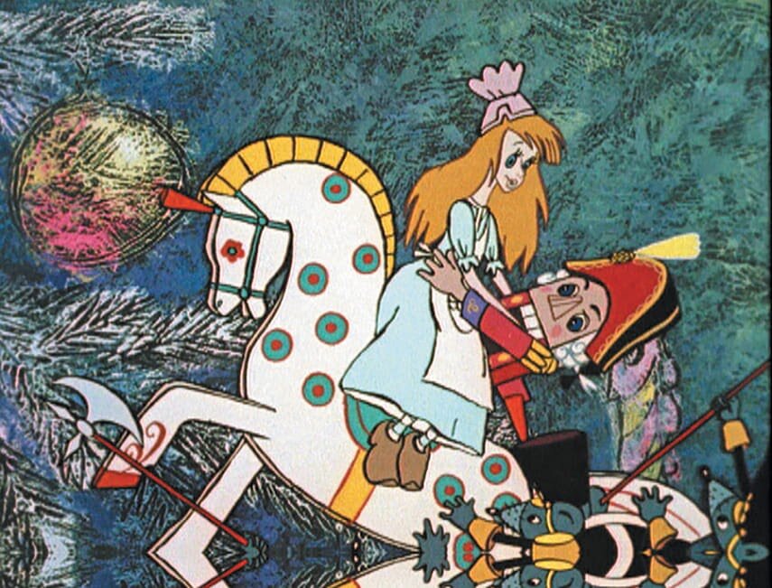 В мультфильме нет реплик ─ в нем звучит только прекрасная музыка Чайковского (причем не только из «Щелкунчика», но и из нескольких других балетов), но несмотря на отсутствие слов сюжет сказки без труда поймут не только взрослые, но и дети среднего возраста. Смотреть всей семьей и наслаждаться волшебной музыкой