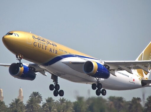 Самолет компании Gulf Air 