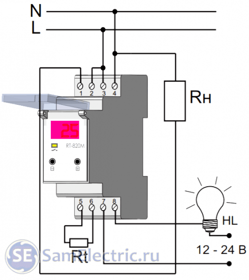 Схема подключения rt 820m