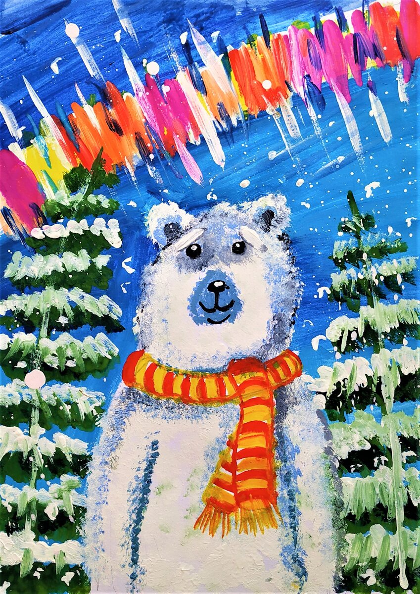 Фото Ольги Мишиной. Мишка на Севере.