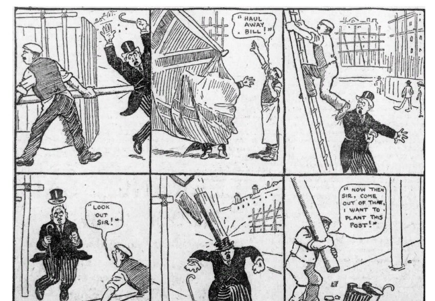 Комиксы, ну конечно, про коронацию. 